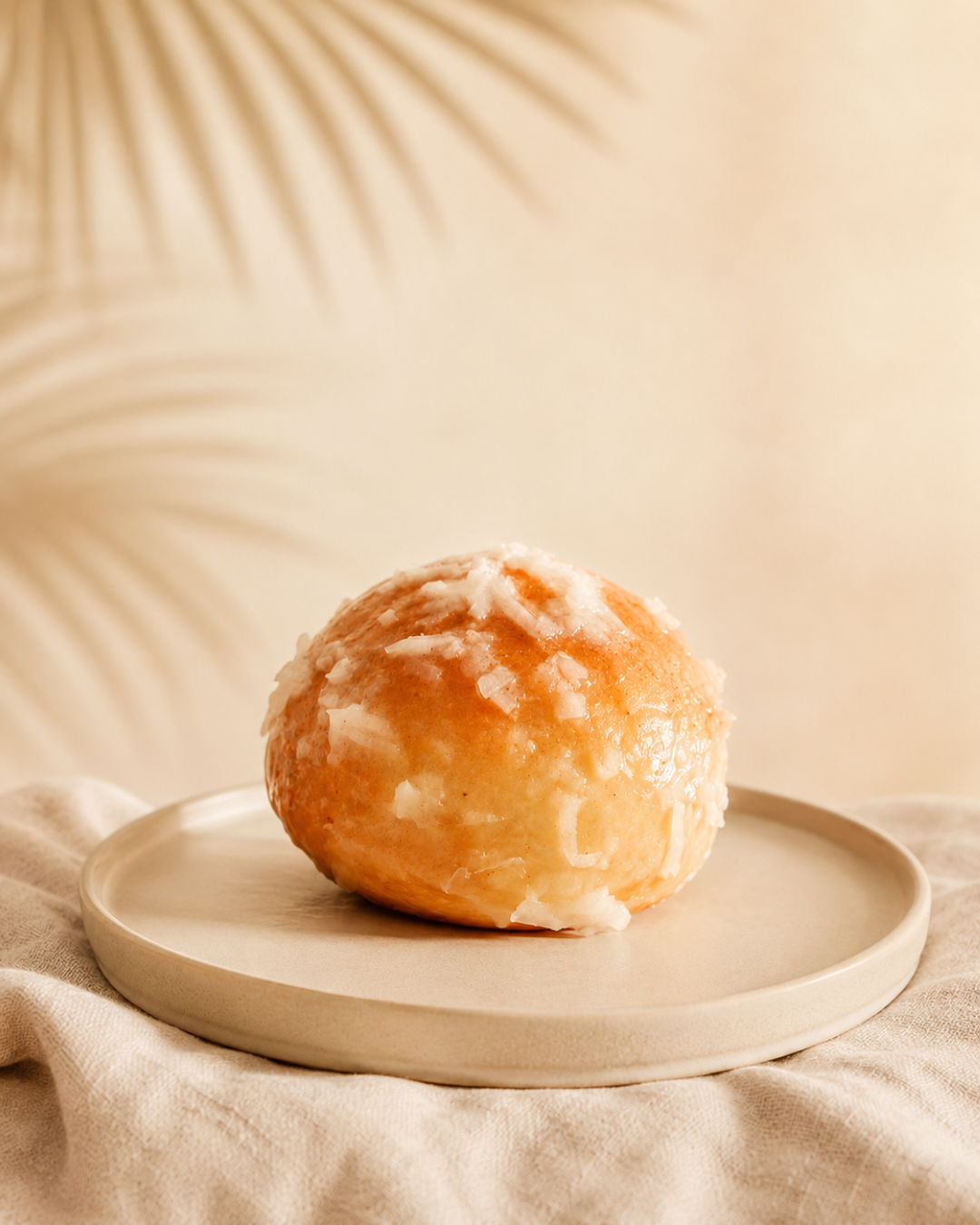 Coconut Bread with Coconut Icing